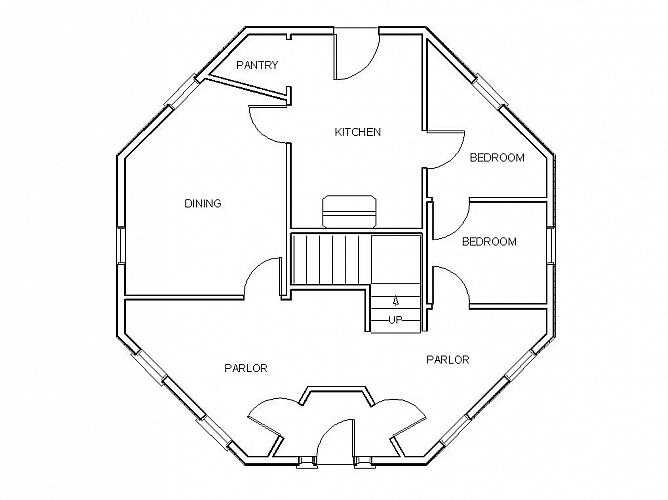 Gunnison s Octagonal House History Grand Rapids